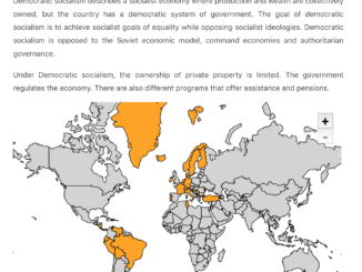 Map of Democratic Countries